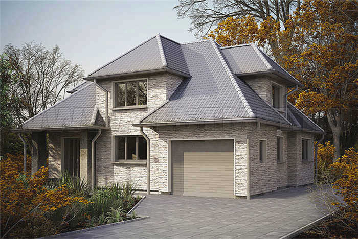 Фото 7 - фасад с панелями VOX Solid Stone