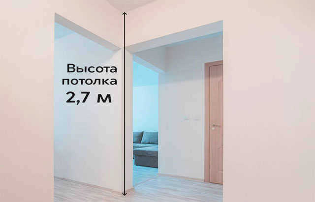 Высота потолка кирпичного здания
