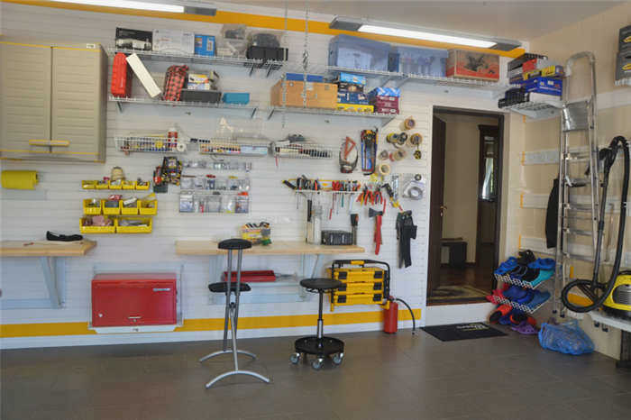 Настенное хранение инструментов GarageTec