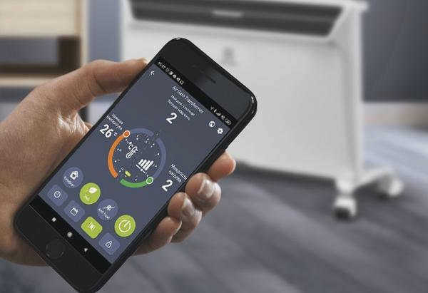 Встроенный модуль Wi-Fi позволяет настраивать отопление даже вдали от дома