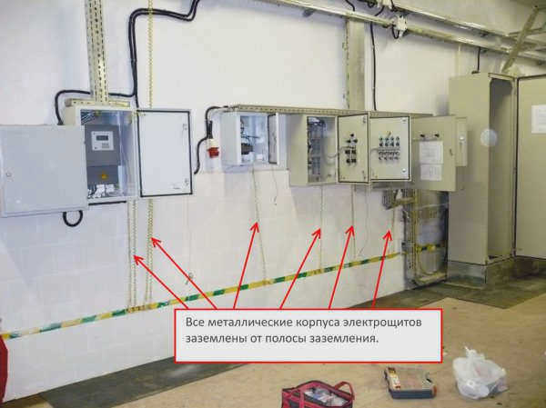 Защитное заземление электроустановок