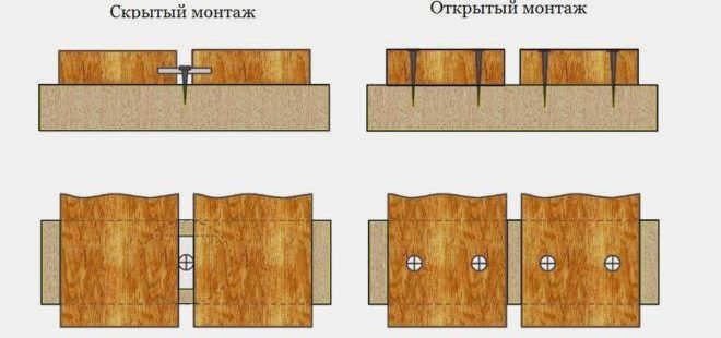 Правильная укладка палубных досок из лиственницы