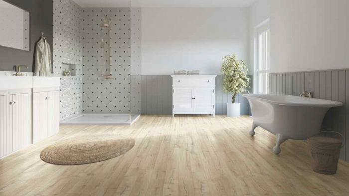 Ламинированный пол Quick-Step Impressive IM1847 Светлый Дуб. Водонепроницаемый, с фаской с 4 сторон