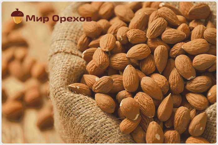 очищенный миндаль