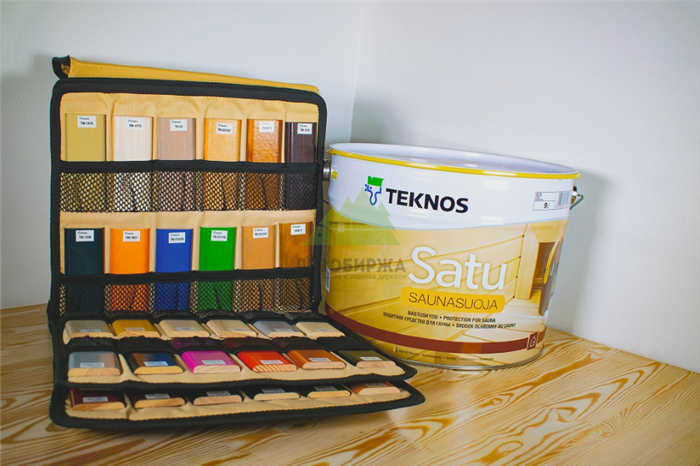 Teknos SATU SAUNASUOJA деревянная глазурь