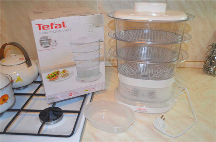 Фото пароварки Tefal VC 1301