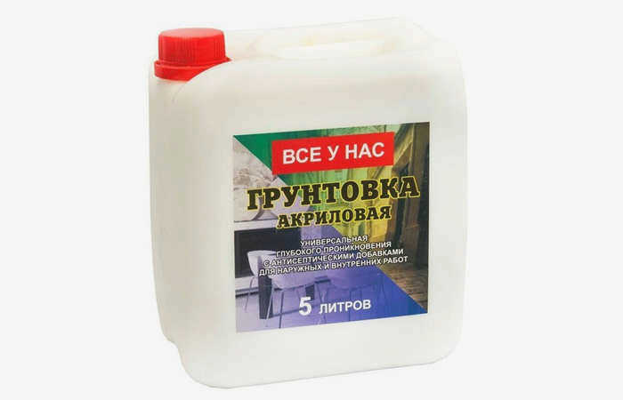 Акриловая грунтовка