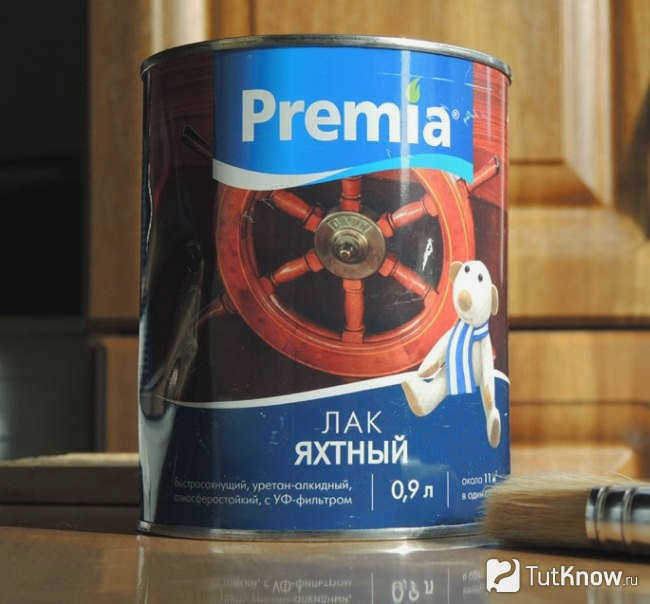Яхтный лак премиум-класса