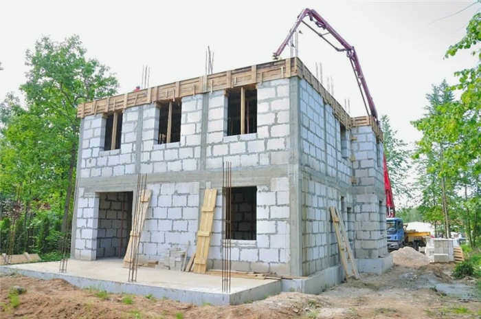 Дом из газобетона 