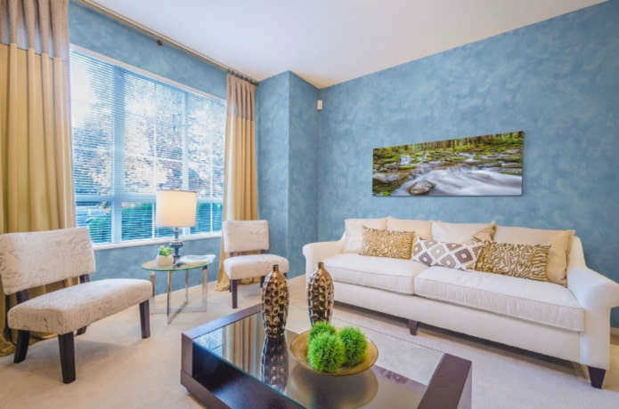 Текстурная краска DALI-DECOR. Покрытие 