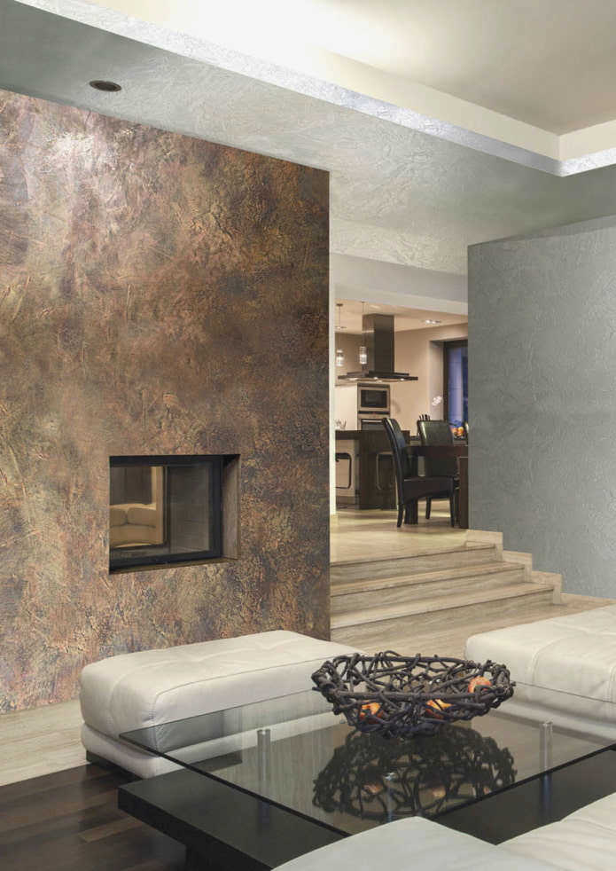 Текстурная краска DALI-DECOR. Покрытие 