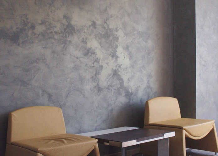 Текстурная краска DALI-DECOR. Покрытие 