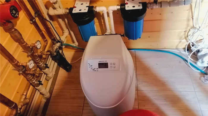 установка умягчителя воды waterboss 