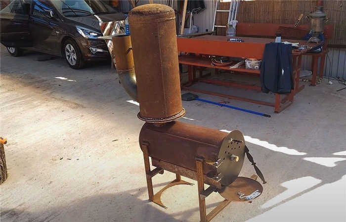 Дровяная печь для сауны