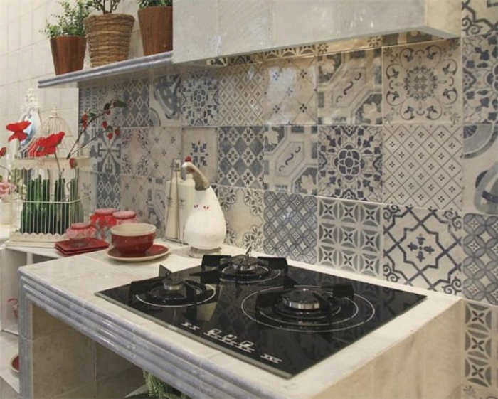 Марокканская плитка для кухни фото
