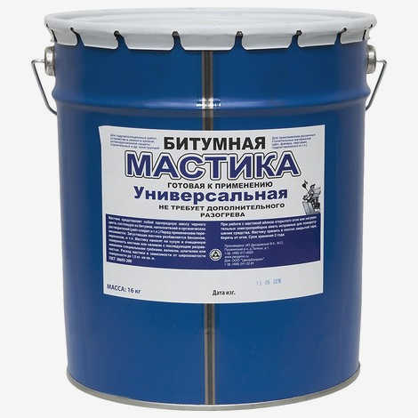 Универсальная битумная шпаклевка, 20 л