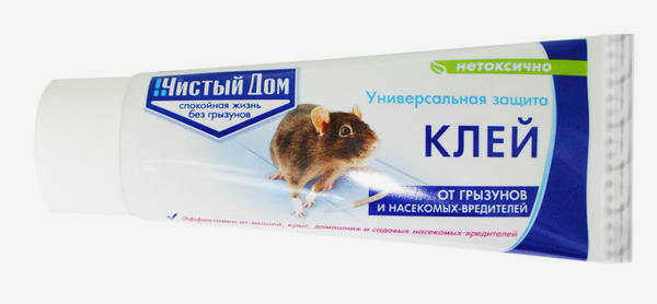 Клей для борьбы с грызунами "Чистый дом
