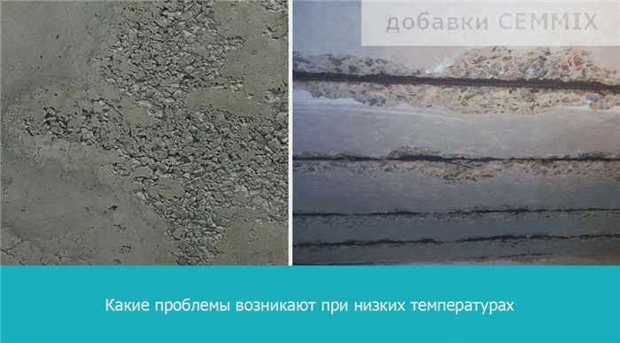 Какие проблемы возникают при низких температурах