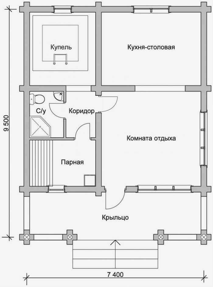 Проект FH-90 Окна