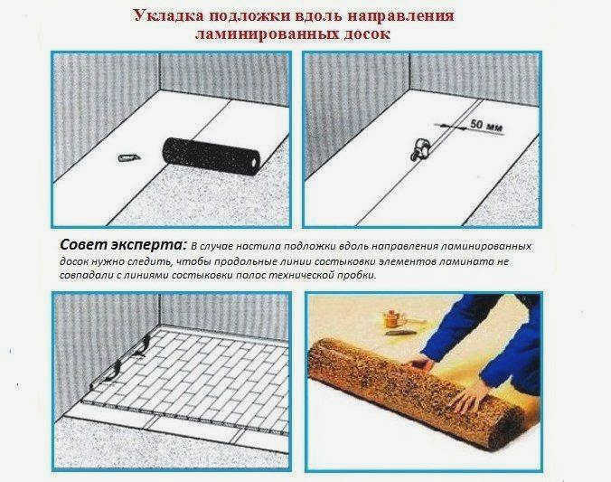 Как уложить ламинированный пол