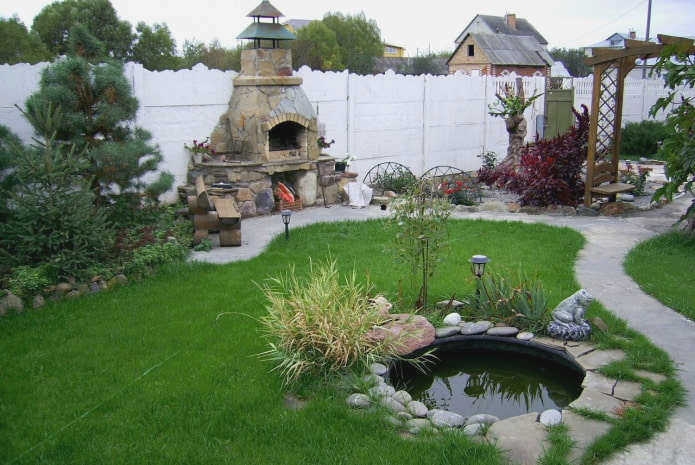 уличная печь