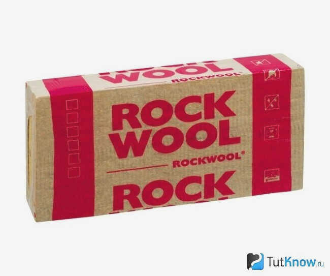 Каменная вата Rockwool