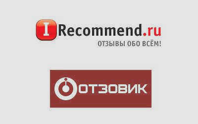 логотип сайтов отзывов otzovik и irrecomend