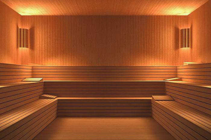 Какой тип обрешетки используется внутри сауны?