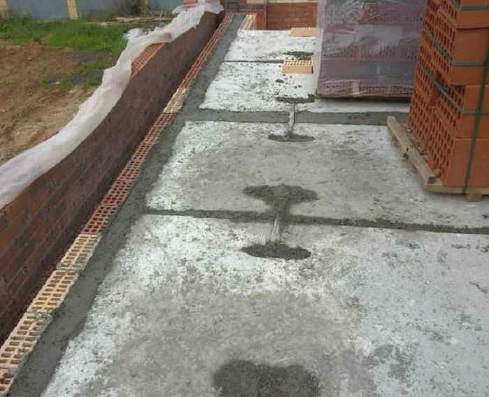 Растворные швы и стяжки