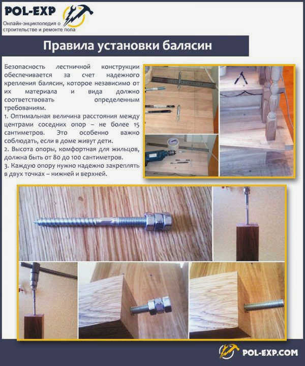 Подходящие балясины