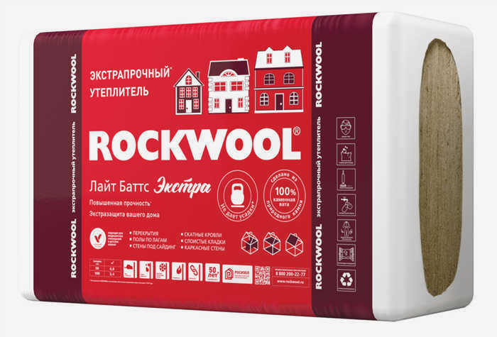 ROCKWOOL Лайт Баттс Экстра
