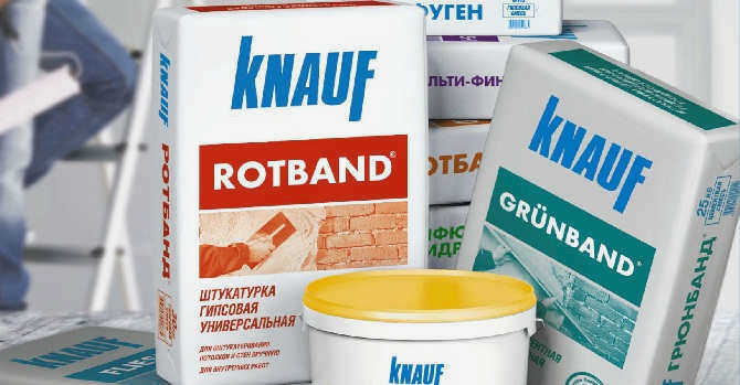 Виды штукатурки