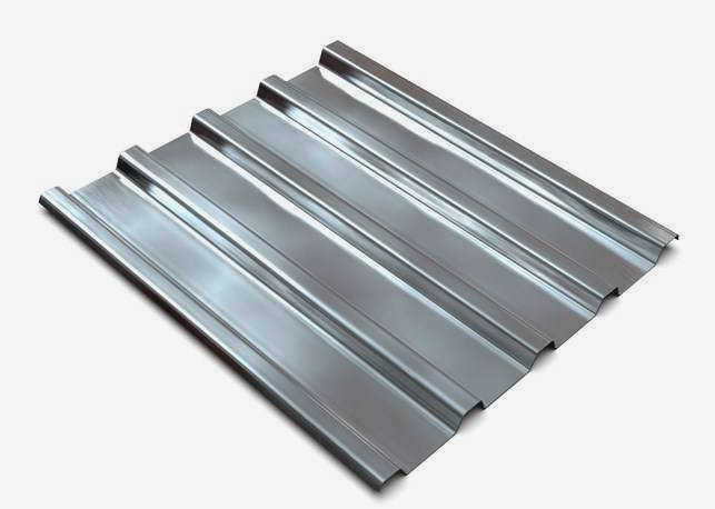 Трапециевидный лист С-8 Дуб черный (ECOSTEEL)