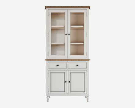 Белый сервант от odri etg-home 85x180x35 см, фото.