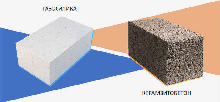 Шлакоблок или газобетон