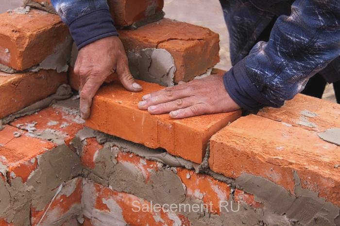 Сколько раствора на 1000 кирпичей