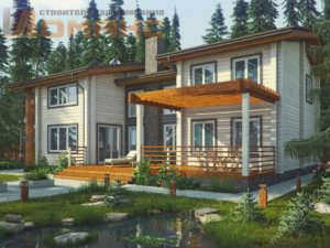 Дом из клееного бруса Лорето Эльба 220 м2