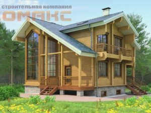 Клееный дом Лорето 162 м2 для постоянного проживания