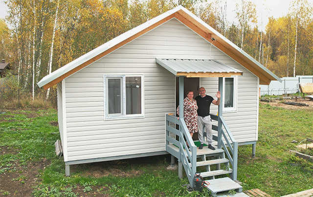 Дом Сибиряк 15,5 х 13,7 м