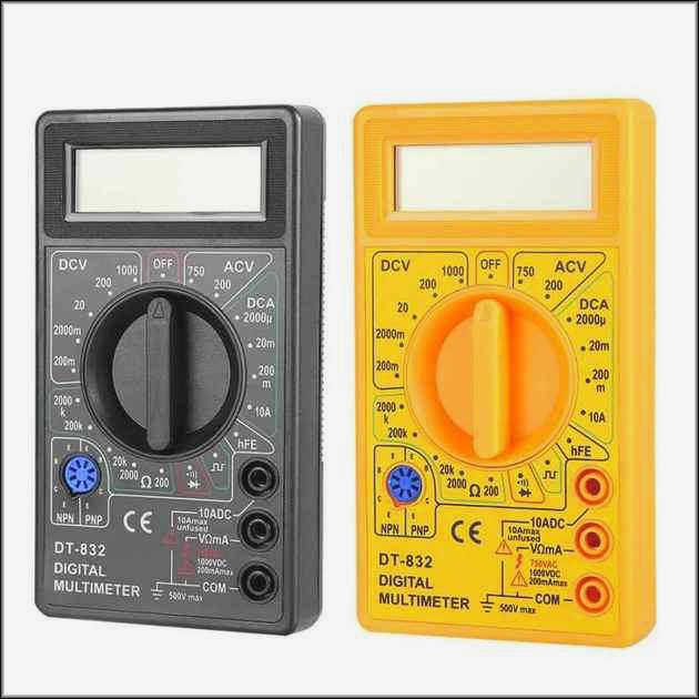 DT-832 желтый и черный