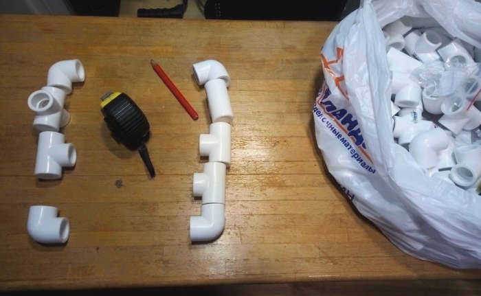 кресло из водопроводной трубы