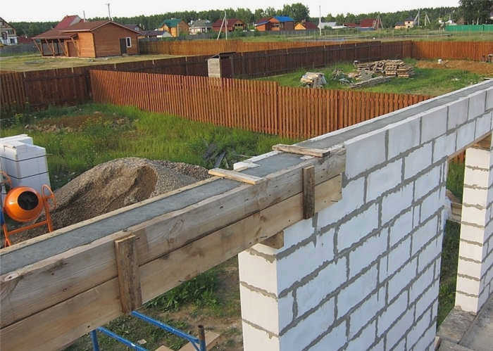 Высота и толщина арматуры для ячеистого бетона