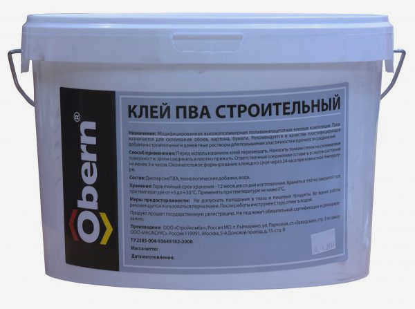 В состав клея входит не только дисперсия ПВА, но и модифицирующие добавки.