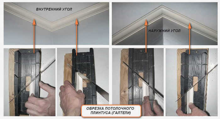 Нарезка плинтусов