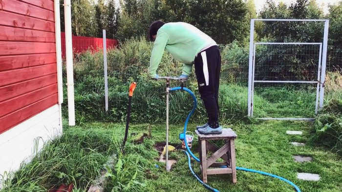 Как самостоятельно пробурить абиссинский колодец Что нужно купить, как бурить, какое оборудование понадобится для начала работы