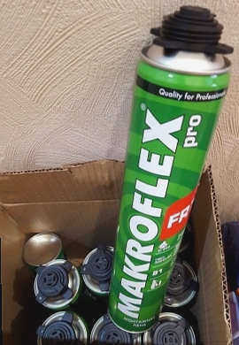 Огнезащитная пена Makroflex FR77