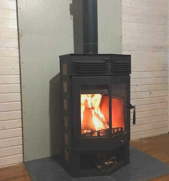 Теплоизоляция стены плитами Flamma за плитой Варяг 9