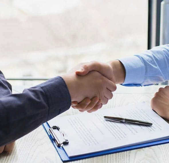 Подписание официального договора