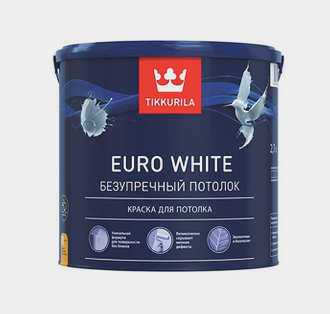 Потолочная краска Tikkurila