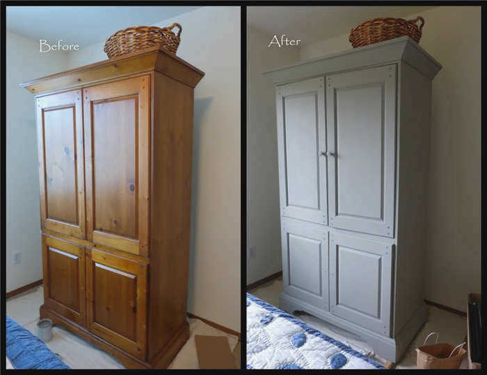 покраска шкафов